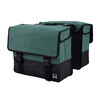 Dubbele Canvas Tas Plus Hunter green/matt black 30L