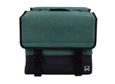 Dubbele Canvas Tas Plus Hunter green/matt black 30L